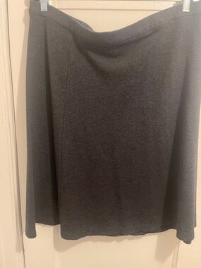LOFT Dark Gray A Line Skirt NWOT (item 31)